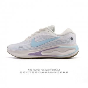 Nike Journey Run breathable road sports running shoes for men and women. Thick-