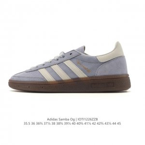 Adidas Originals Samba Og Shoes, classic white sneakers, T-toe shoes for men and