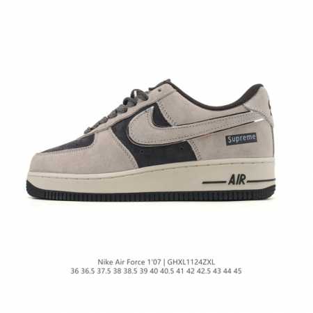 Nike Air Force 1 '07 Low, a versatile, platform, low-top white sneaker with cus - Click Image to Close