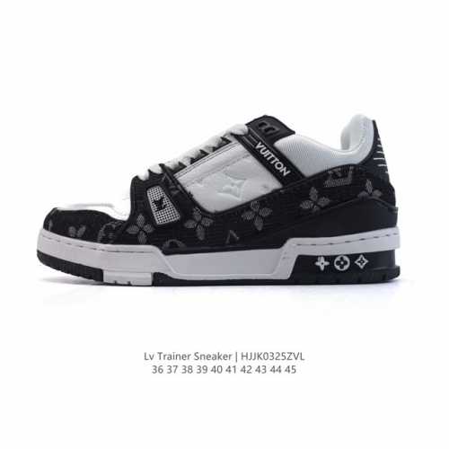 180 Louis Vuitton Lv 3D Logo Lv Louis Vuitton Trainer Sneaker Low 36-45 Hjjk0325
