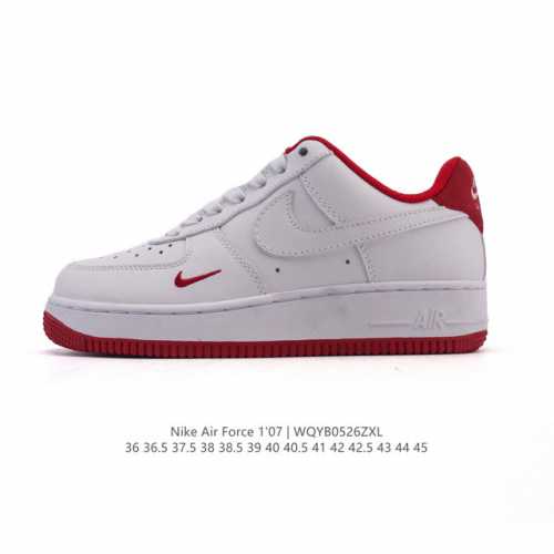 Nike Air Force 1 '07 Low Air Force One White Shoes With Air Cushion 2025 New Low