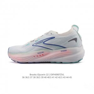 New, corporate-grade Brooks Glycerin 22 running shoes for men and women, featur