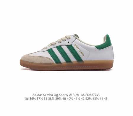 Sporty & Rich X Adidas Originals Samba Og Hq6075 36 36 37 38 38 39 40 40 41 42 - Click Image to Close