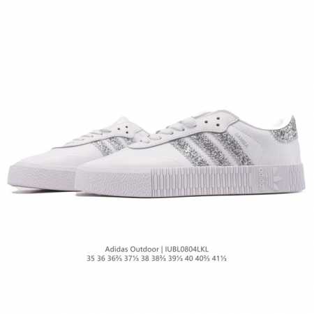 Adidas Trefoil Outdoor classic three-bar retro casual sports sneakers, Samba sh - Click Image to Close