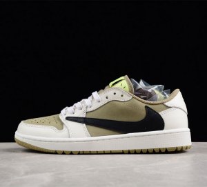Travis Scott X Air Jordan 1 Low G Nrc Aj1 1 Fz3124-200 36 36.5 37.5 38 38.5 39