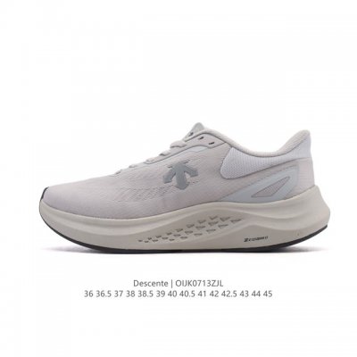 The company-grade Descente Chron retro fabric sports casual shoes, unisex, featu