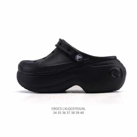 Crocs Beach Hole Shoes Women's Casual Thick-soled Height-enhancing Sandals Crocs - Click Image to Close
