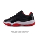 The Nike Air Jordan 11 Retro, a men's and women's sneaker, recreates the classic