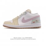 Nike Air Jordan 1 Low AJ1, a low-top retro-style casual basketball shoe. Inspire
