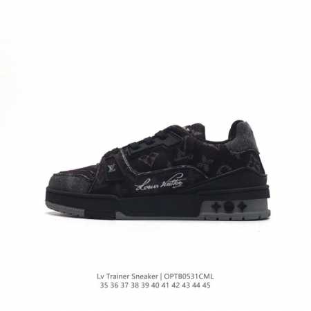 Louis Vuitton Lv 3D logo lv louis Vuitton Trainer Sneaker Low 35-45 Optb0531Cml - Click Image to Close