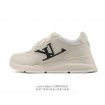 Company Grade Louis Vuitton Classic Sneakers, 2025 Style, Calfskin Leather, Let