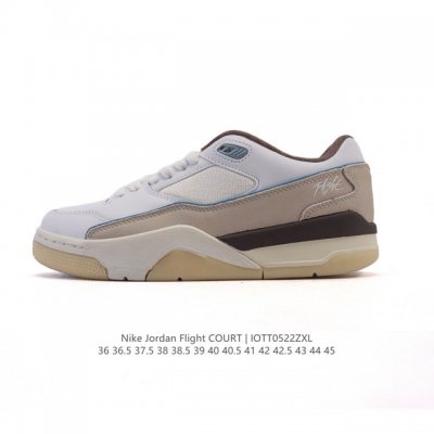 Nike Jordan Flight Court Fashionable, Casual, Non-Slip And Wear-Resistant Low-To