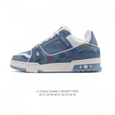 Louis Vuitton LV Louis Vuitton sneakers, fashionable sneakers with trendy thick