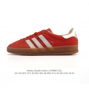 Adidas Originals Gazelle Indoor Retro Trefoil Non-slip Transparent Rubber Sneake