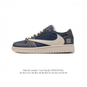 Nike Air Jordan 1 Low Og Sp Military Blue Aj1 1 Aj1 1 Aj1 1 Ts Swoosh Qy0568 36