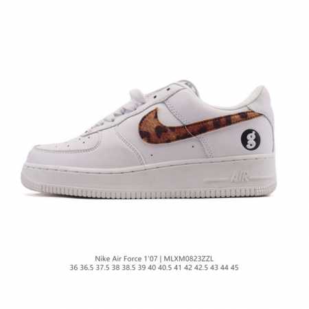 Nike Air Force 1 '07 Low Air Force One white cushioned sneakers, a versatile, l - Click Image to Close