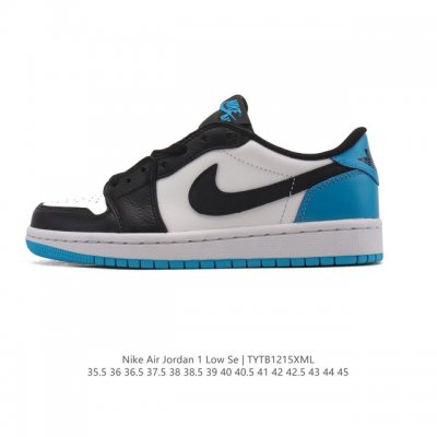 Factory Grade Nike Air Jordan 1 Low AJ1, a low-top retro-style casual basketbal