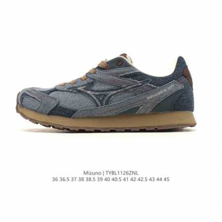 Mizuno Retro Fashion Casual Comfortable Shock-Absorbing Running Shoes (Company - Click Image to Close