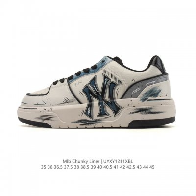 Mlb Chunky Liner Mid, a popular high-end streetwear brand shoe. This lightweight