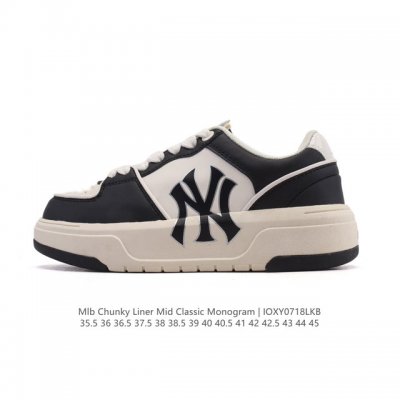 Mlb Chunky Liner Basic, a popular item from the senior shoe series, is a lightwe
