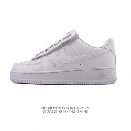 Nike Air Force 1 '07 Low, a versatile, low-top, cushioned white sneaker with a - Click Image to Close