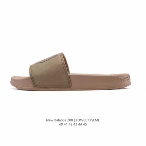 New Balance Nb official 25 new men's casual, comfortable, and lightweight slippe
