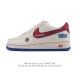 a company-grade Nike Air Force 1 '07 Low, a versatile, white, thick-soled sneake