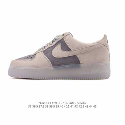 Nike Air Force 1 '07 Low, a cushioned white sneaker from 2025, the Year of the S