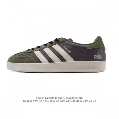 Corporate-grade Adidas Originals Gazelle Indoor Retro Trefoil Non-slip Transpar