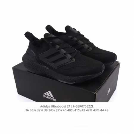 Adidas Ultraboost 21 Popcorn Low-top Smooth Running Shock Rebound Running Shoes - Click Image to Close