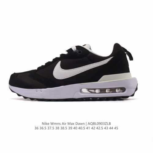 The Nike Air Max Dawn series is a versatile, low-top, cushioned, casual running