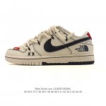 Company Grade Nike Dunk Low Retro Sneakers, 2026 New Deconstructed Lace-up Doub