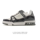 Louis Vuitton Trainer Sneaker Low, a stylish and trendy platform sneaker for me