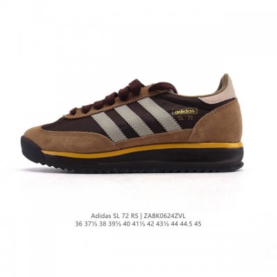 Adidas Sl 72 Shoes Classic Retro Thin-soled Sneakers T-toe Shoes Clover Retro Ca