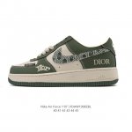 Company-grade Nike Air Force 1 '07 Low platform sneakers, featuring a thick sole