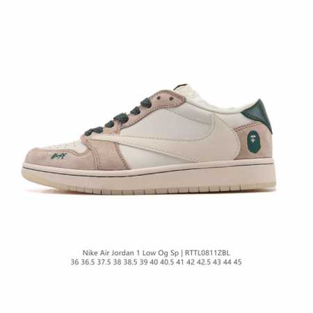 Authentic Nike Air Jordan 1 Low Og Sp Military Blue Aj1 Air Jordan 1 reverse hoo - Click Image to Close