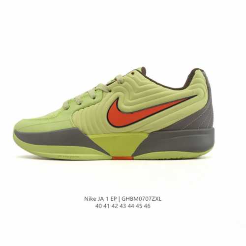 New Nike Morant 2nd Generation Ja 2Ep Low-top Wear-resistant Practical Sports N