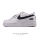 Nike Air Force 1 '07 Low, a versatile, low-top, cushioned white sneaker with a