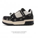 Company-grade Louis Vuitton Trainer Sneaker Low, a stylish and trendy platform s
