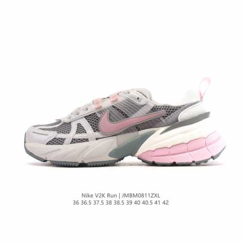 Nike V2K Run Shock-Absorbing, Anti-Slip Retro Low-Top Running Shoes. These super