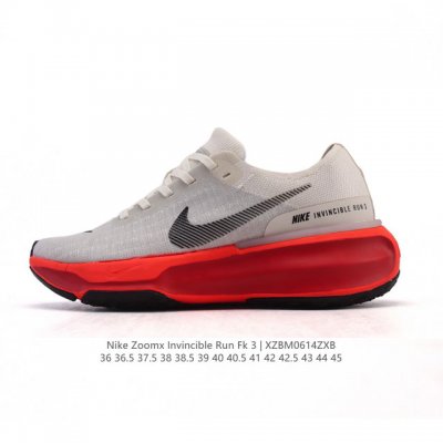 Authentic Nike Zoomx Invincible Run Fk 3 Functional style sports shoes thick-sol