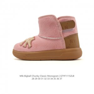 New Arrival: Mlb Chunky Liner Basic Snow Boots, 2025 Autumn/Winter New Style Fas