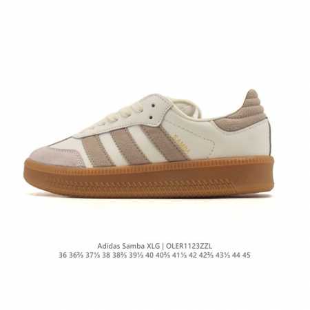 Adidas Samba Xlg Samba-inspired platform sneakers, a versatile casual athletic - Click Image to Close