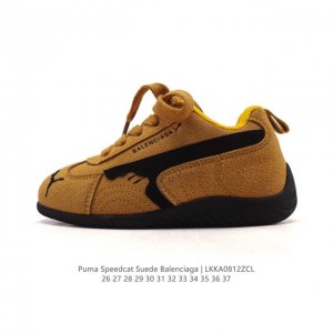 Children's Shoes: A Puma collaboration. Balenciaga X Puma Ultrasoft Speedcat, a