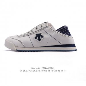 Corporate-level Descente Chron retro canvas sports casual shoes for men and wome