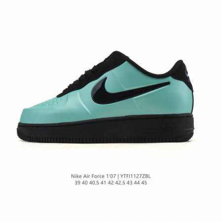 Company-grade Nike Air Force 1 Posite Max Qs, low-top, thick-soled, height-incre - Click Image to Close