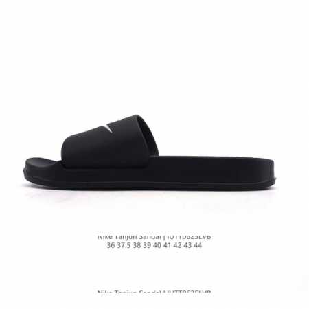 Nike Wmns Nike Tanjun Sandal All-match Nike sports slippers Pu leather upper foa - Click Image to Close