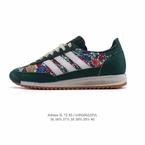 Adidas Sl 72 Shoes Classic Retro Thin-soled Sneakers T-toe Shoes Clover Retro Ca