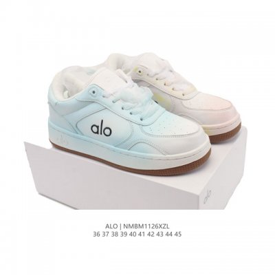 Company-grade Alo Yoga Recovery Mode Comfortable and Simple White Sneakers, Non-