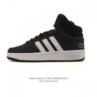 New Arrival Special Price Adidas Neo Hoops 3.0 Mid Casual Durable Mid-Top Sneake